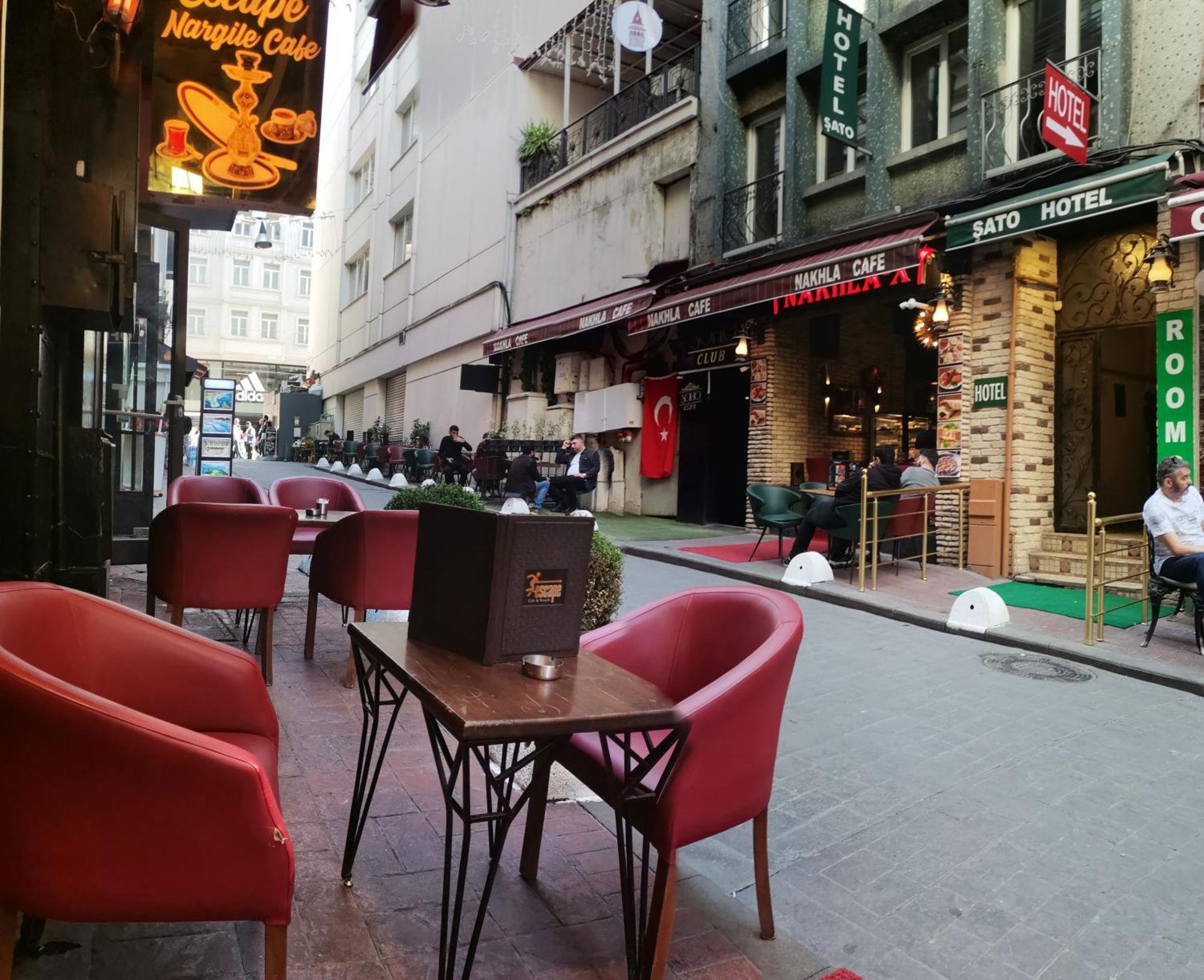 Taksim Sato Hotel Istanboel Buitenkant foto
