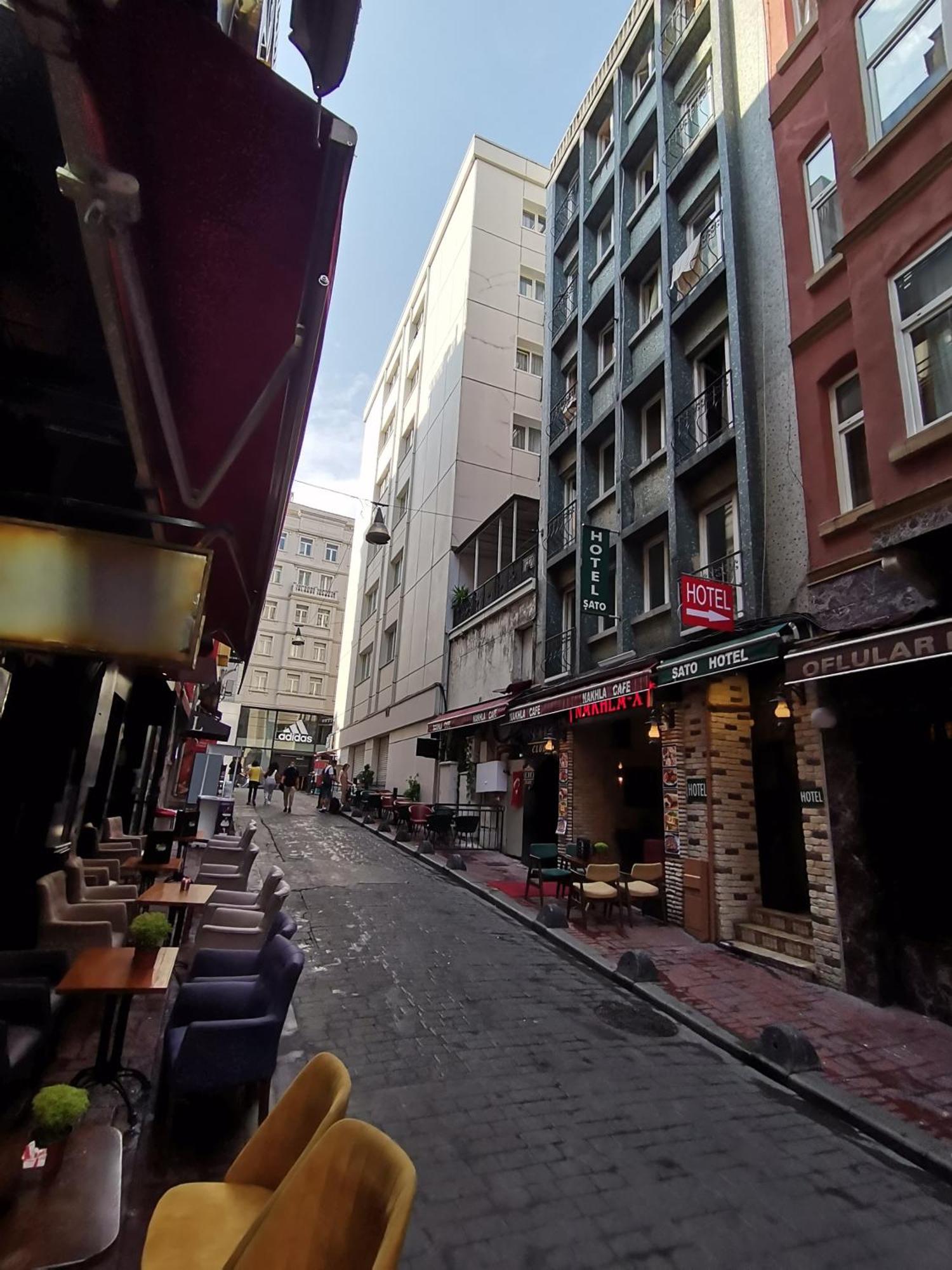 Taksim Sato Hotel Istanboel Buitenkant foto